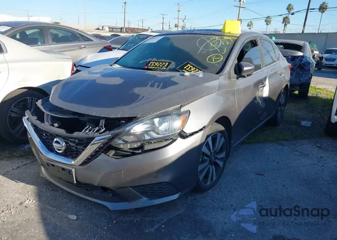 2019 Nissan Sentra Sv из США, поврежденный, VIN 3N1AB7AP1KY206748